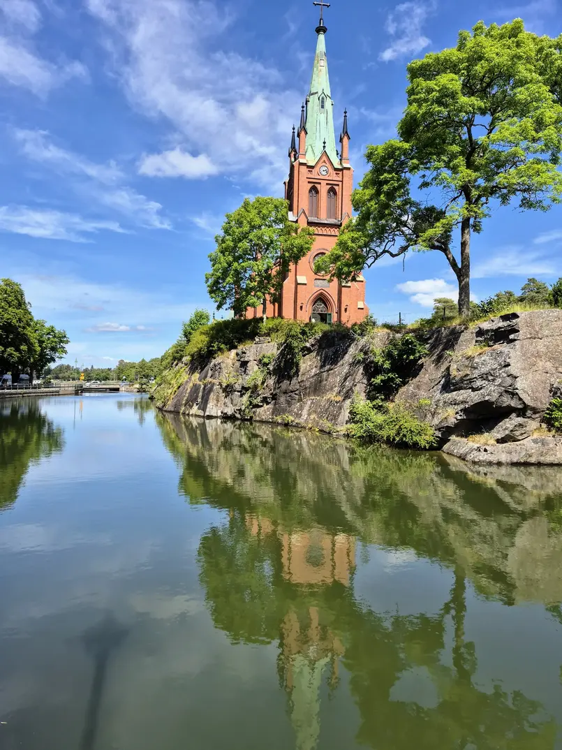 Vy över Trollhättan