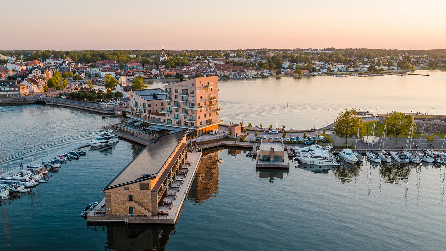 Vy över Västervik
