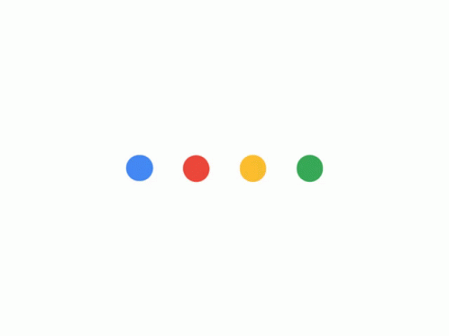Animation of the Google Logo